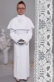 Communion robe with guipure 11/UK-KK - obraz 1