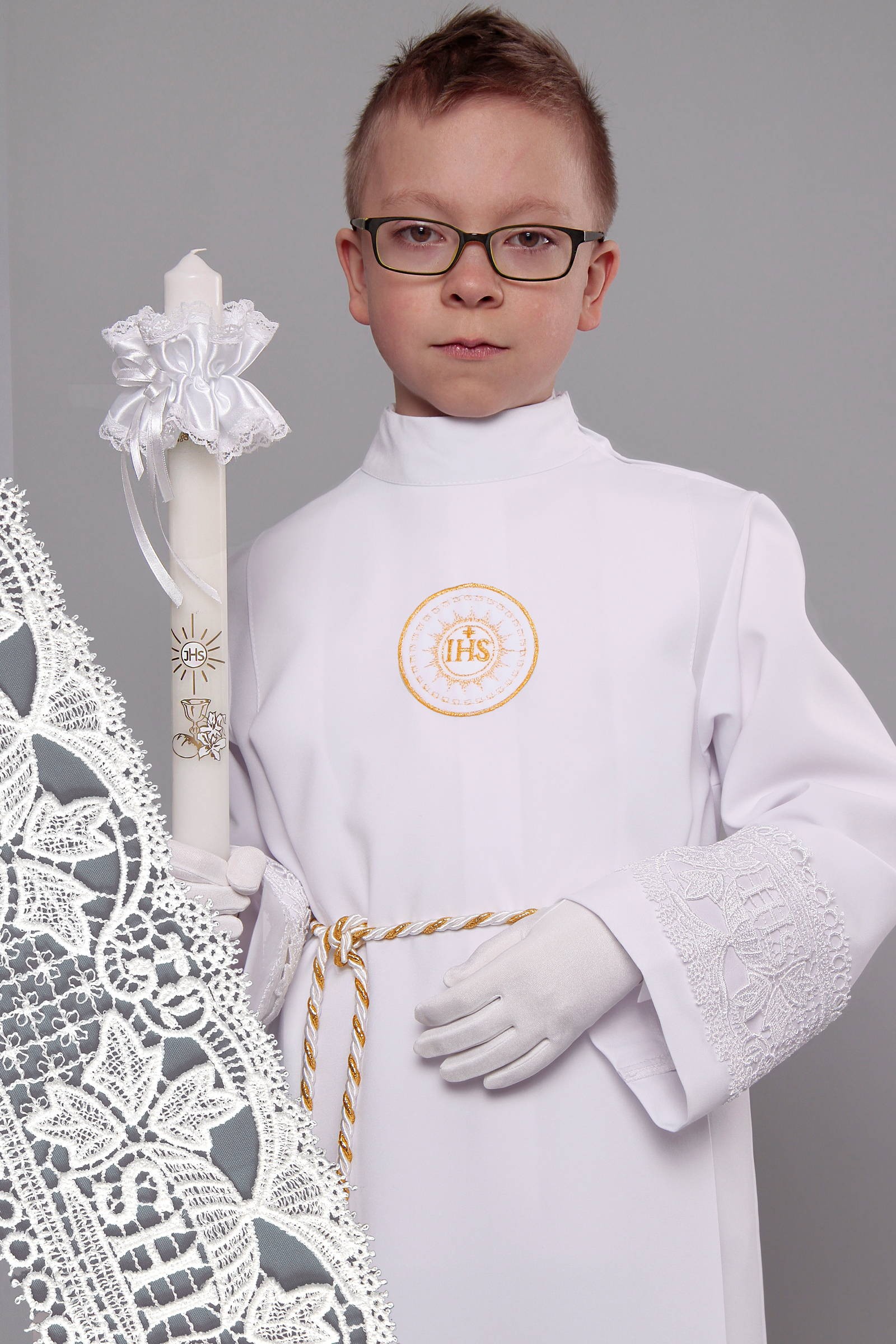 Communion Alba with guipure 8/UK-Z3 - obraz 0