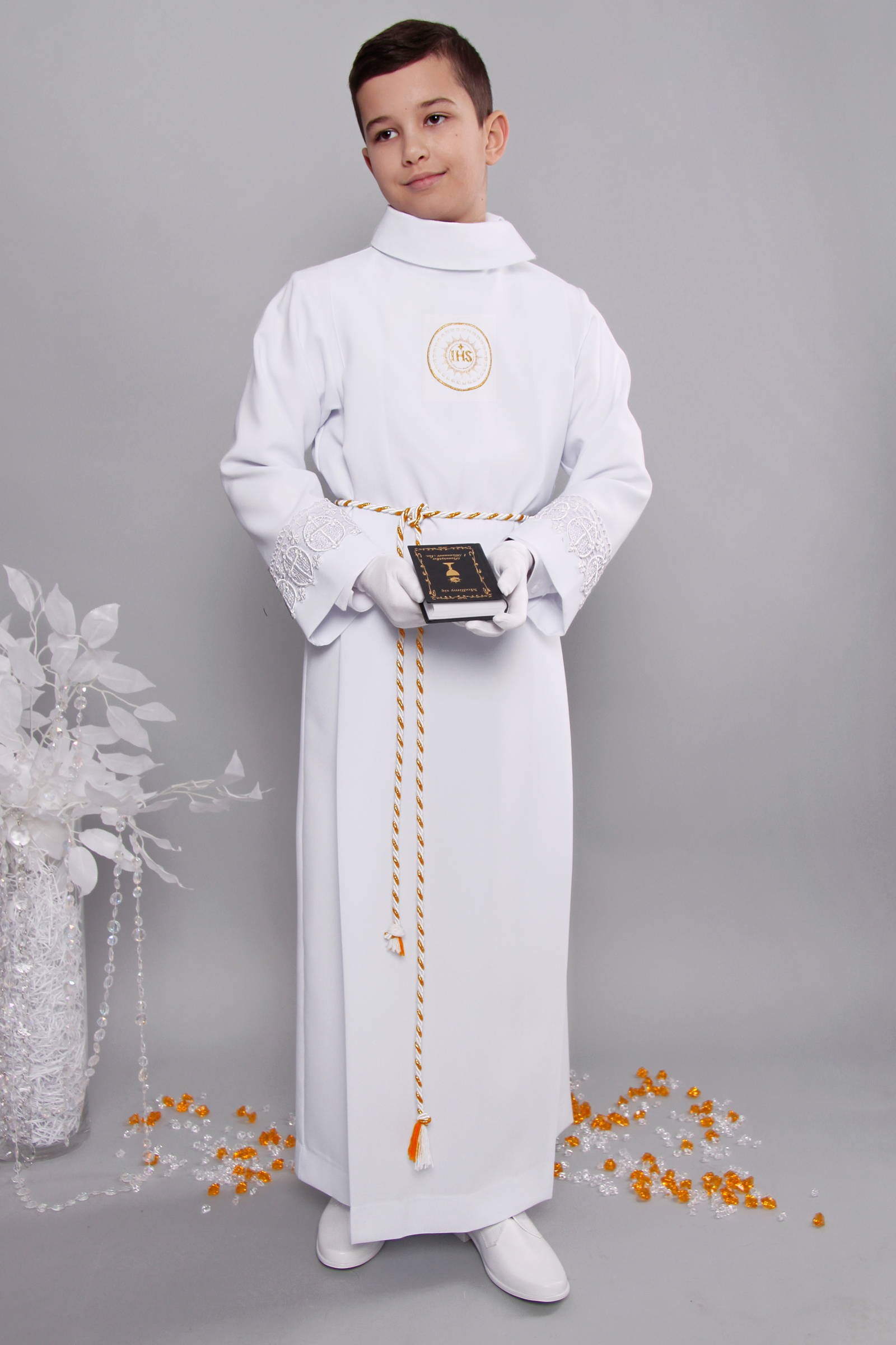 Communion Alba with guipure 13/UK-Z2 - obraz 2