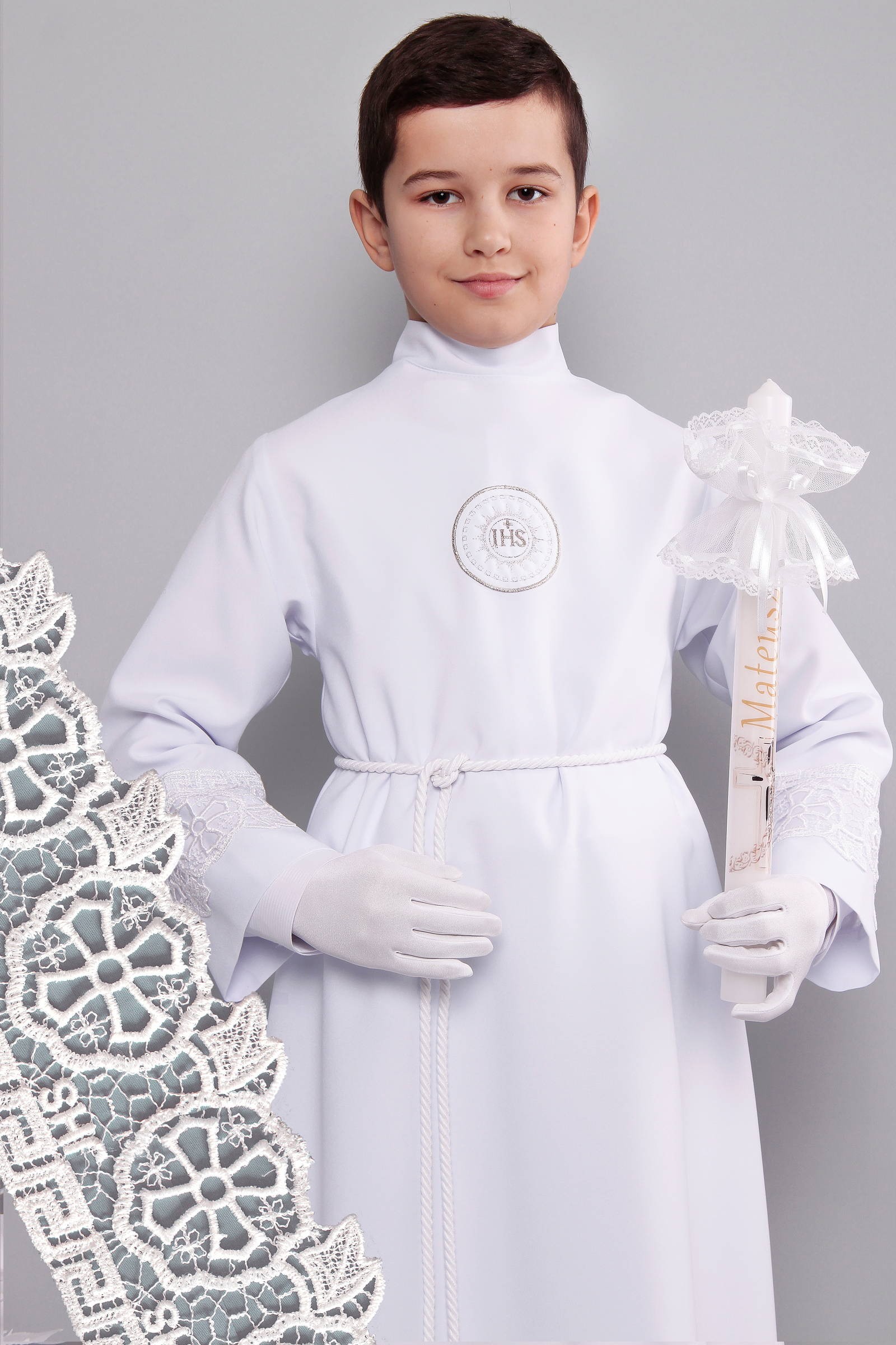 Communion Alba with guipure 14/UK-R1 - obraz 0