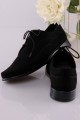 Communion shoes UK-014 - nubuck black - obraz 3