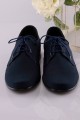 Communion shoes UK-013 - nubuck navy blue - obraz 5