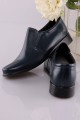 Communion shoes UK-016 - navy blue moccasins - obraz 3