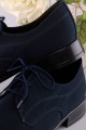 Communion shoes UK-013 - nubuck navy blue - obraz 7