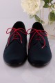 Communion shoes UK-013 - nubuck navy blue - obraz 6
