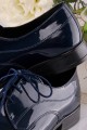 Communion shoes UK-015 - navy blue lacquer - obraz 7