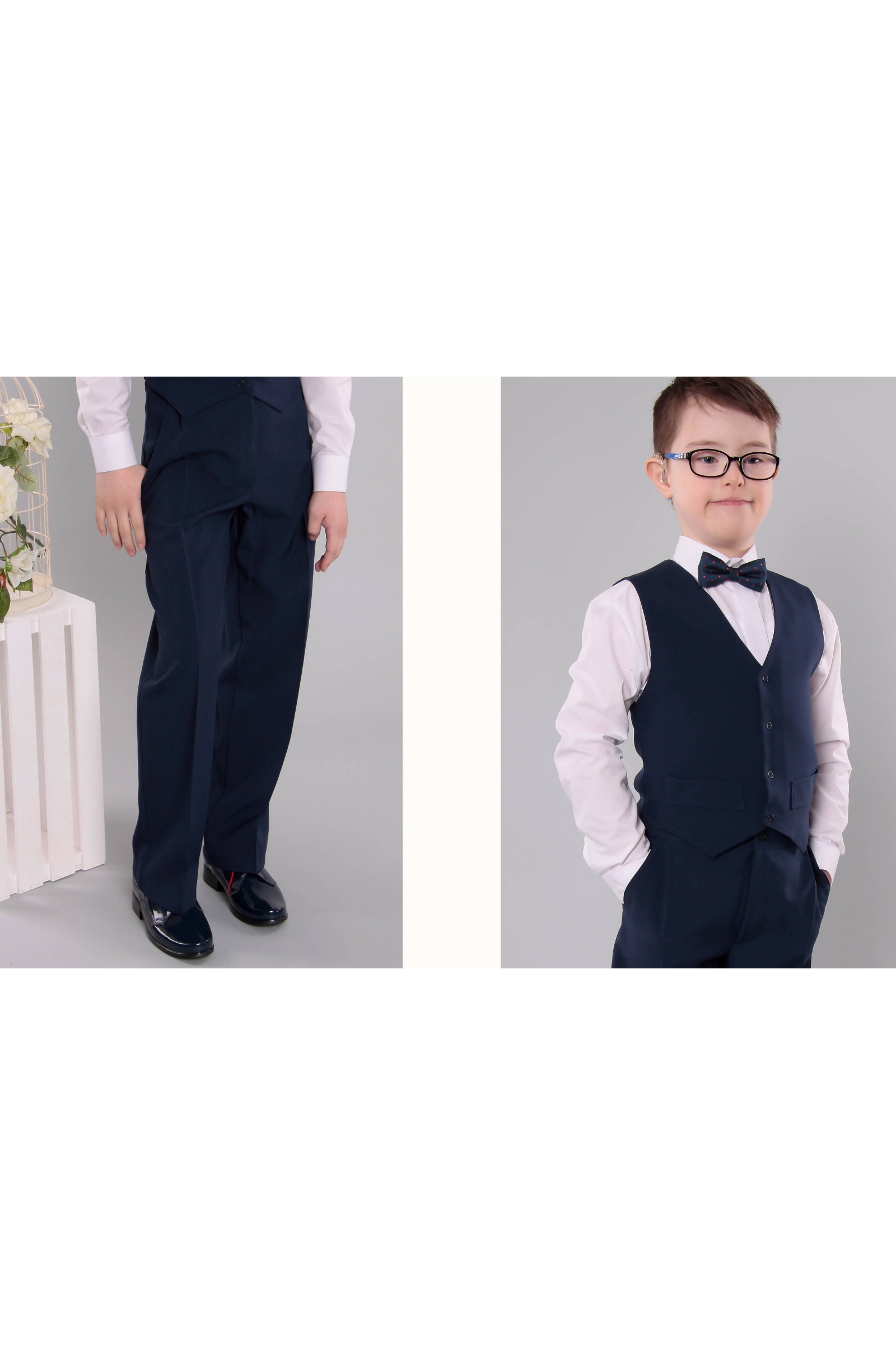 Communion suit - Set UK-GR/4 navy blue - obraz 2