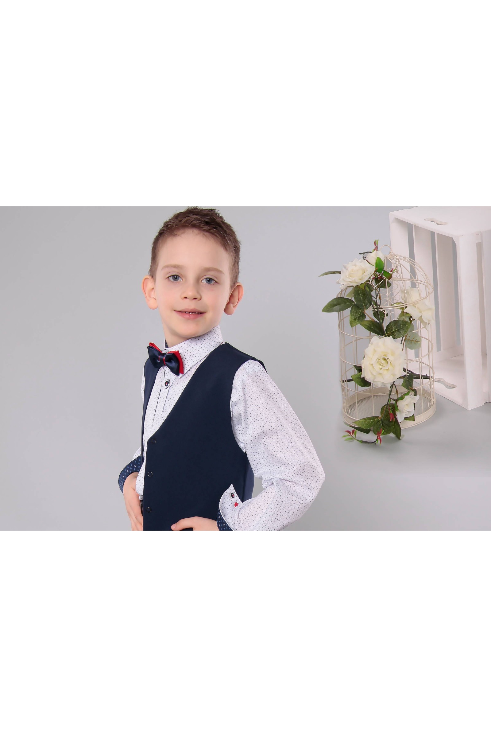 Communion suit - Set UK-GR/4 navy blue - obraz 3