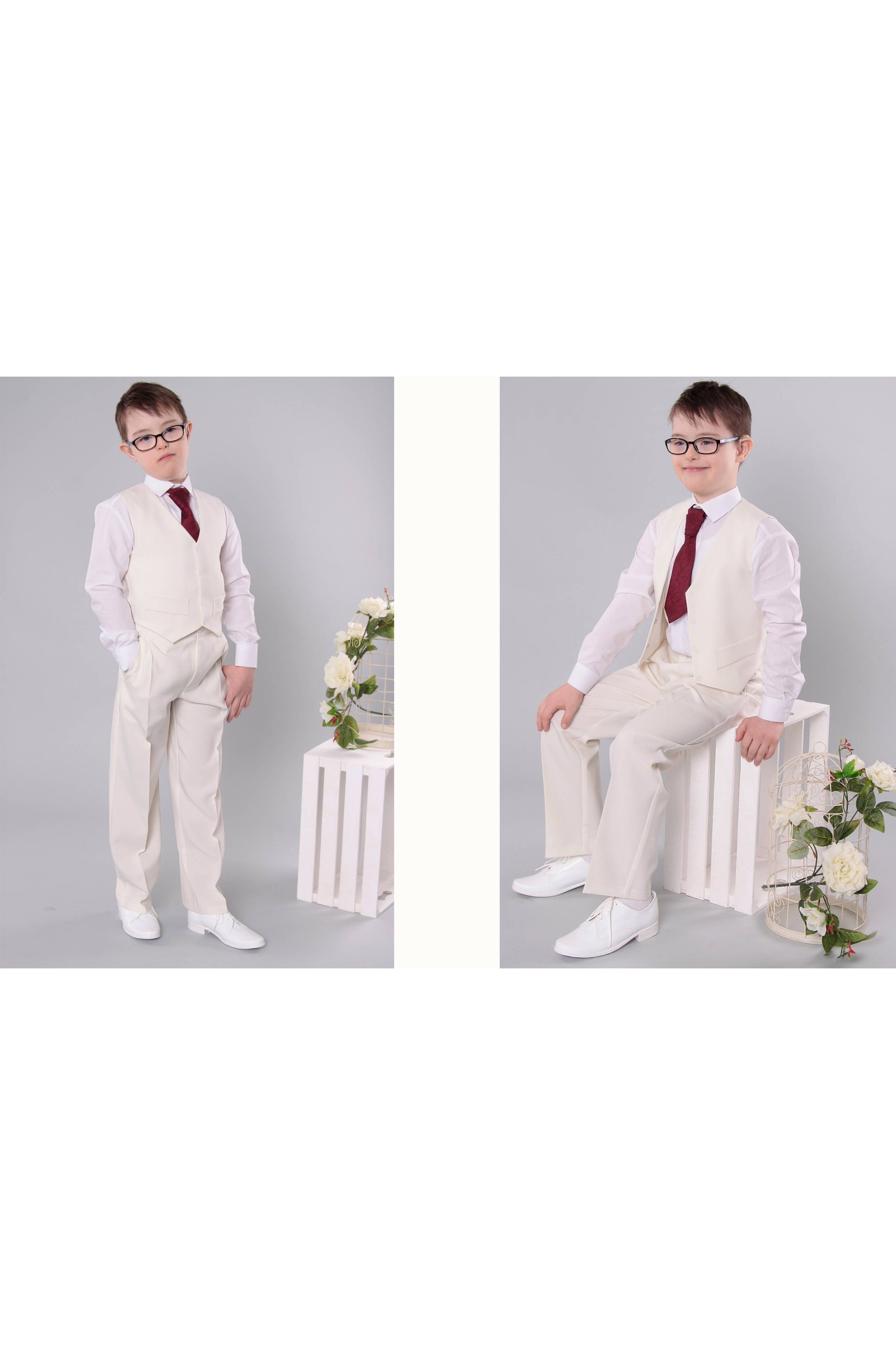 Communion suit - UK-GR/3 cream set - obraz 4