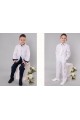 Communion shirt with collar with belt UK-4/Ks - obraz 1