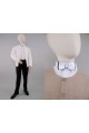 UK-MBC communion bow tie white and black - obraz 1