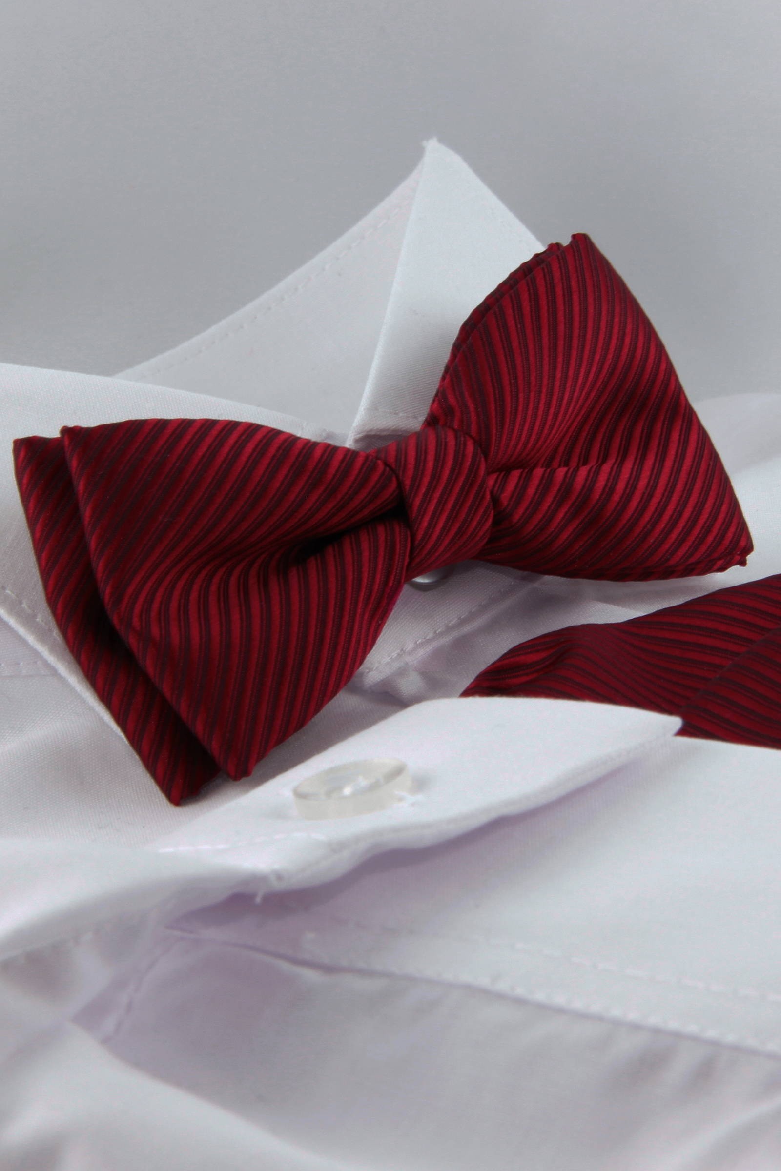 Communion bow tie UK-MBR maroon - obraz 1