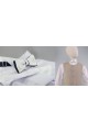 UK-MBC communion bow tie white and black - obraz 2