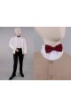 Communion bow tie UK-MBR maroon - obraz 0