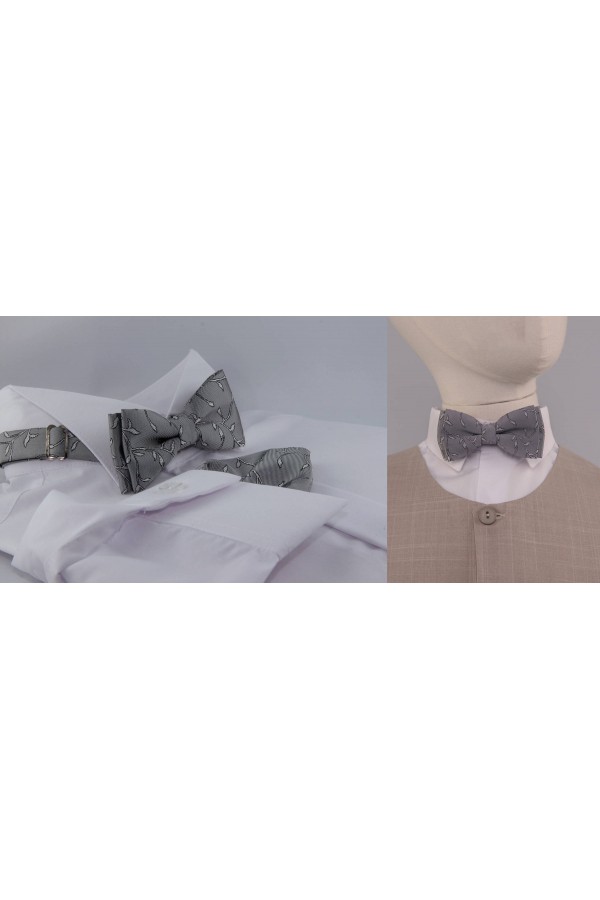 Communion bow tie UK-MGR graphite - obraz 2