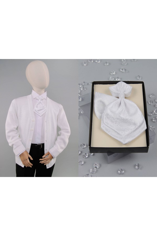 Communion bow tie UK-MKb-white - obraz 2