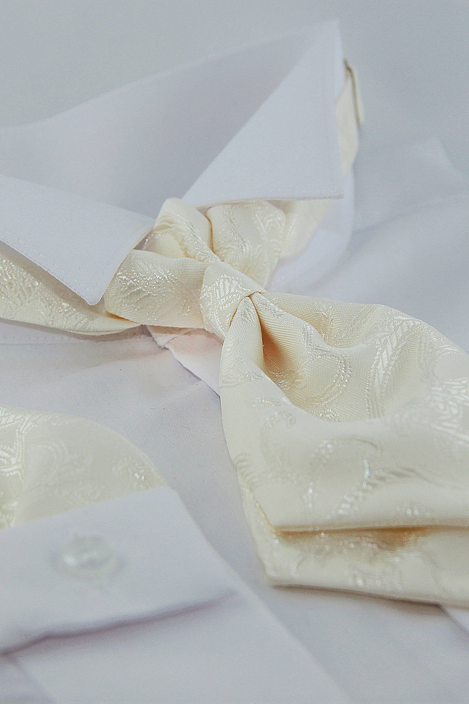 Communion bow tie UK-MKw-vanilla - obraz 0
