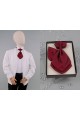 Communion bow tie UK-MKbr-maroon - obraz 2