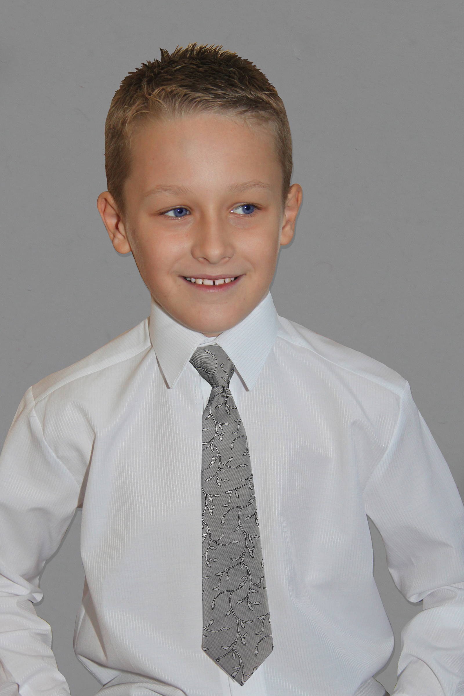 Communion tie UK-Kgr-graphite - obraz 0