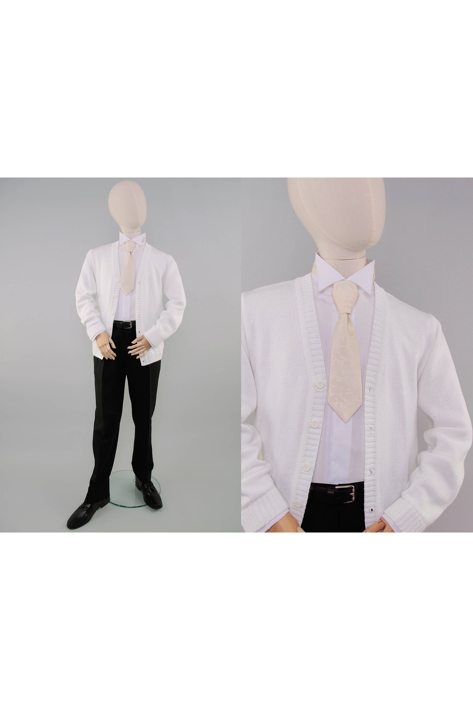 Communion necktie UK-KRw vanilla - obraz 2