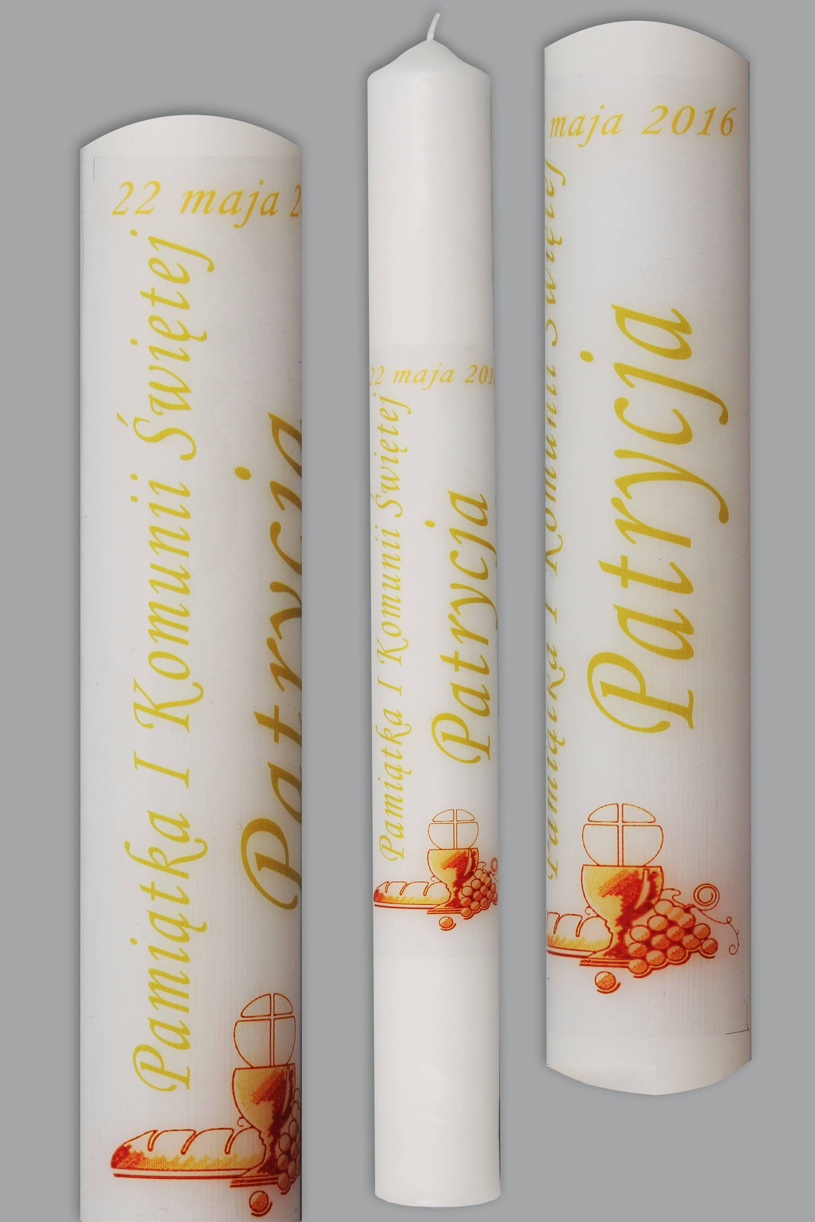 Communion candle for personalization UK-SW-KN1a/dz Communion candle for personalization UK-SW-KN1a/dz - obraz 0