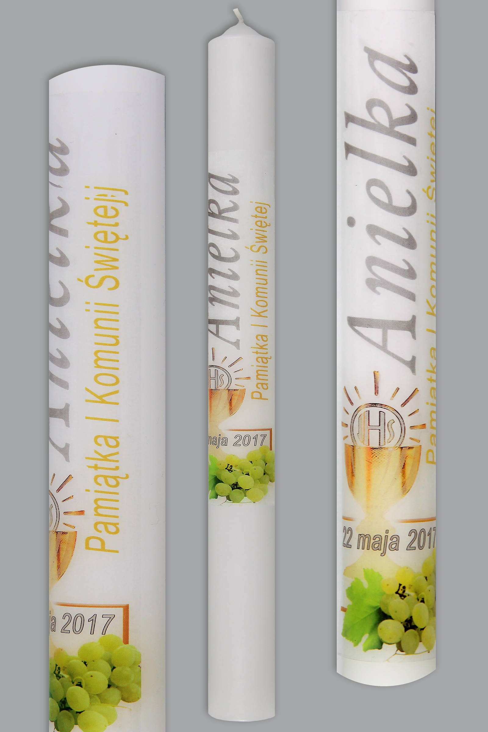 Communion candle for personalization UK-SW-KN1d/dz Communion candle for personalization UK-SW-KN1d/dz - obraz 0