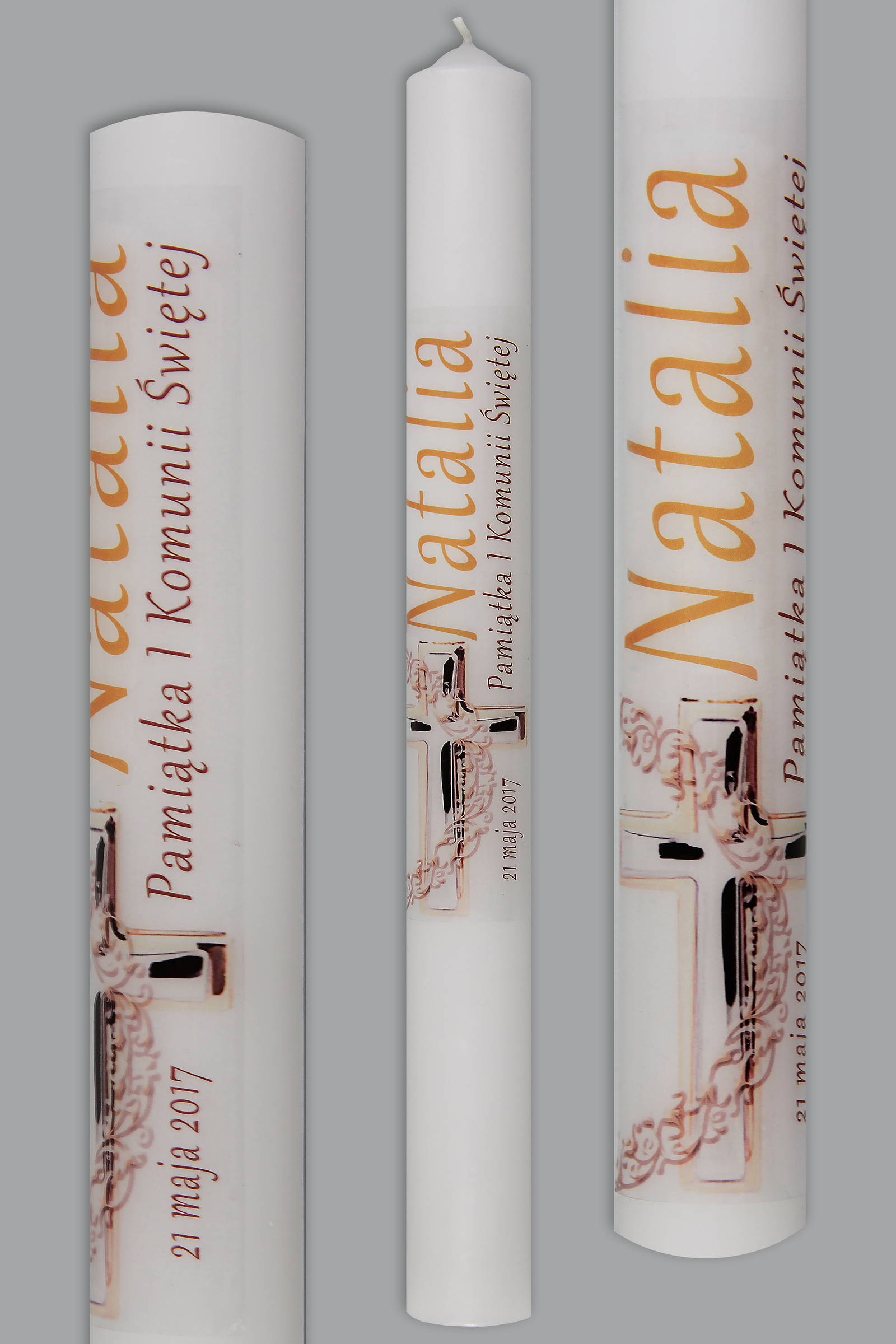 Communion candle for personalization UK-SW-KN1e/dz Communion candle for personalization UK-SW-KN1e/dz - obraz 0