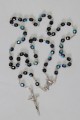 Communion rosary - hematite crystal UK-KH - obraz 0