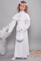 Communion robe with guipure 3a/UK-KK - obraz 3