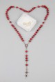 Communion rosary - fragrant red UK-ZC - obraz 2