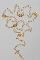Communion rosary - pearl of gold UK-PZ - obraz 1