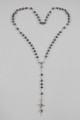 Communion rosary - pearl graphite UK-PG - obraz 2