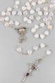Communion rosary - heart white UK-SB - obraz 1