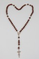 Communion rosary - wooden dark UK-DC - obraz 2