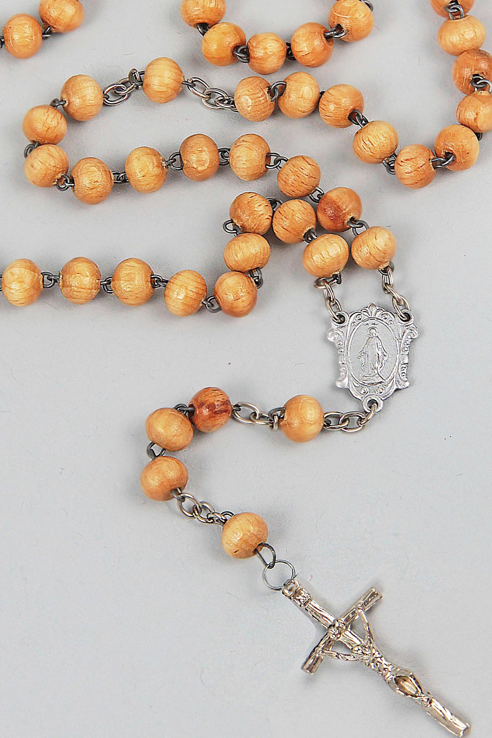 Communion rosary - wooden light UK-DJ Communion rosary - wooden light UK-DJ - obraz 0