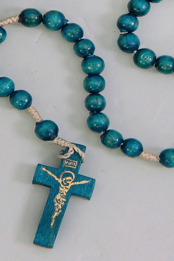 Communion rosary - wooden UK-DN2 Communion rosary - wooden UK-DN2 - obraz 2