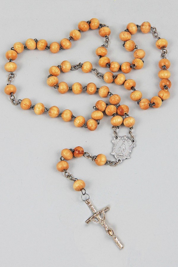 Communion rosary - wooden light UK-DJ Communion rosary - wooden light UK-DJ - obraz 1