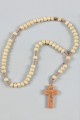 Communion rosary - wooden UK-DJ1 - obraz 1