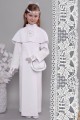 Communion robe with guipure 11a/UK-KK - obraz 1