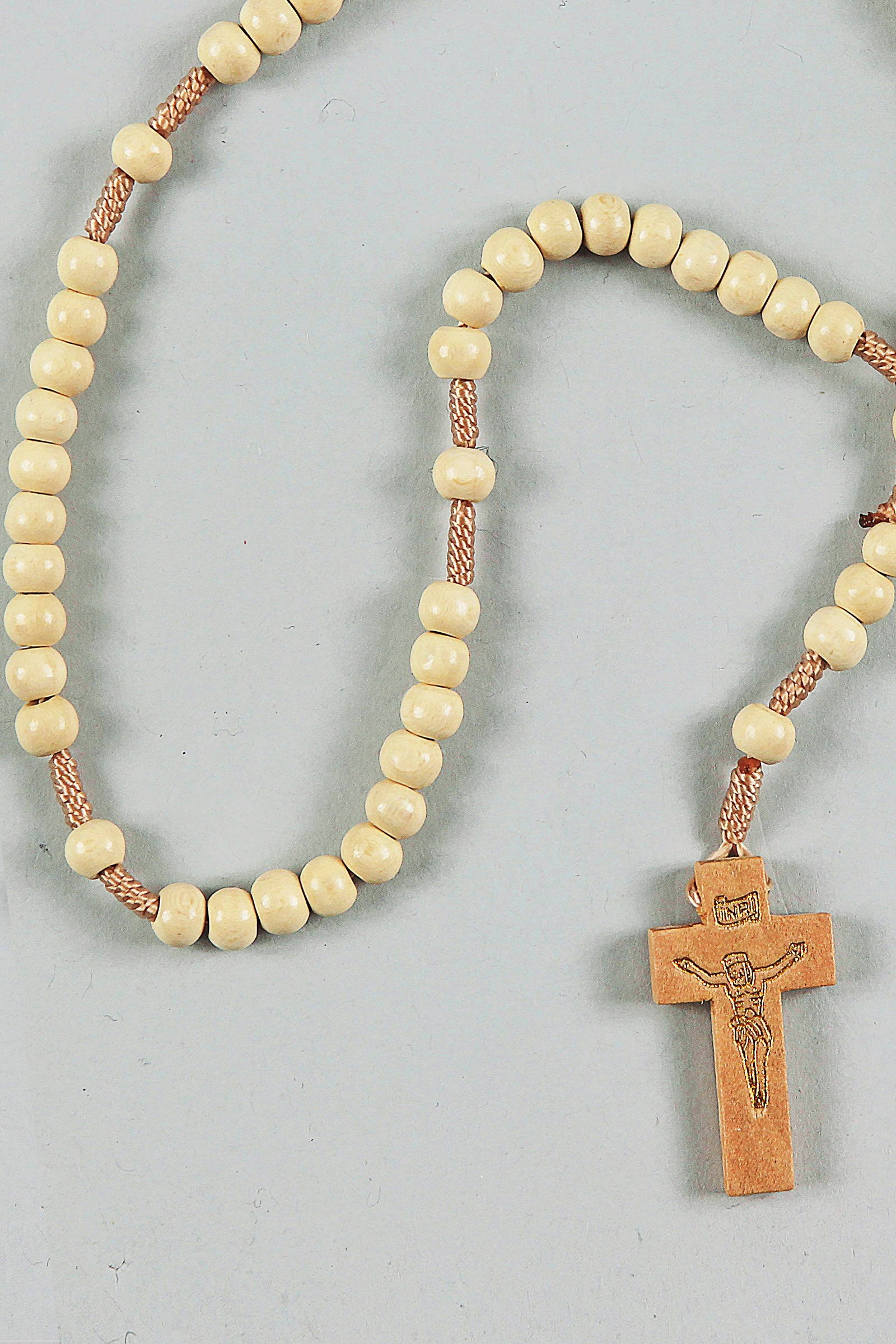 Communion rosary - wooden UK-DJ1 - obraz 0