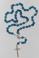Communion rosary - wooden blue UK-DN - obraz 4