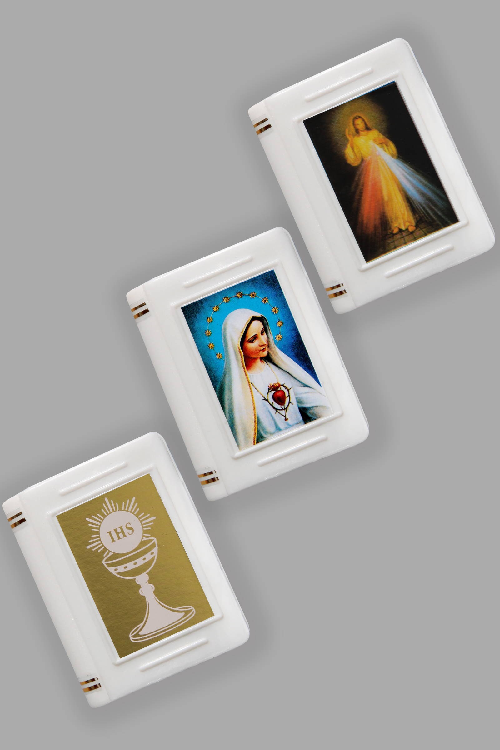 Communion rosary box white UK-Pm/b Communion rosary box white UK-Pm/b - obraz 0