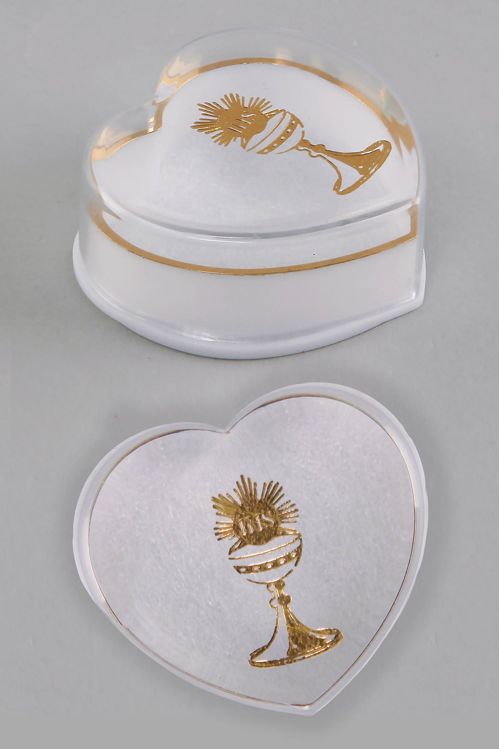 Communion rosary heart box UK-PS Communion rosary heart box UK-PS - obraz 0