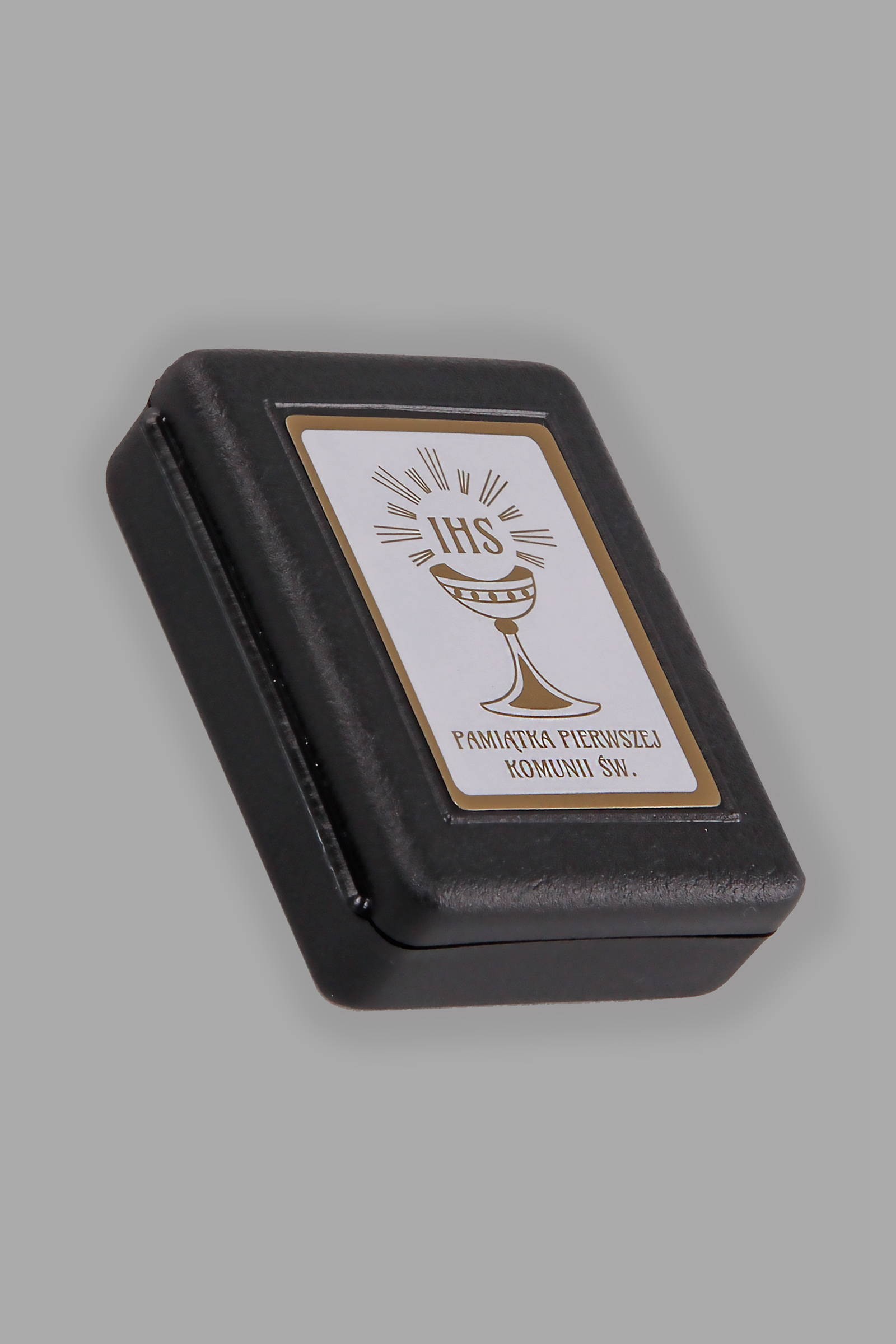 Communion rosary box black UK-PM/cp - obraz 0