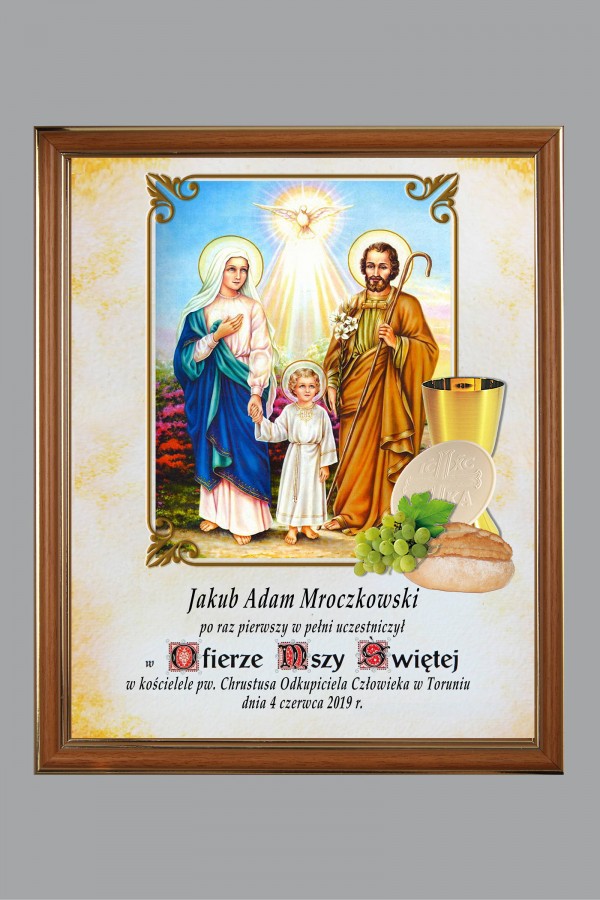 Commemorative communion picture UK-OPK 11 Commemorative communion picture UK-OPK 11 - obraz 0