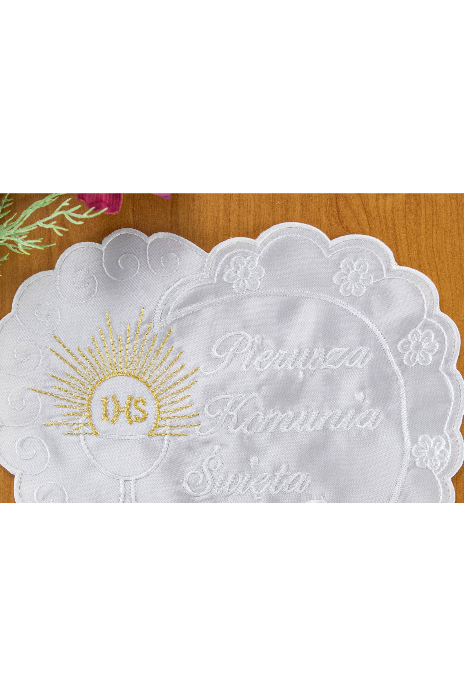 Embroidered communion handkerchief UK-CH1 - obraz 2