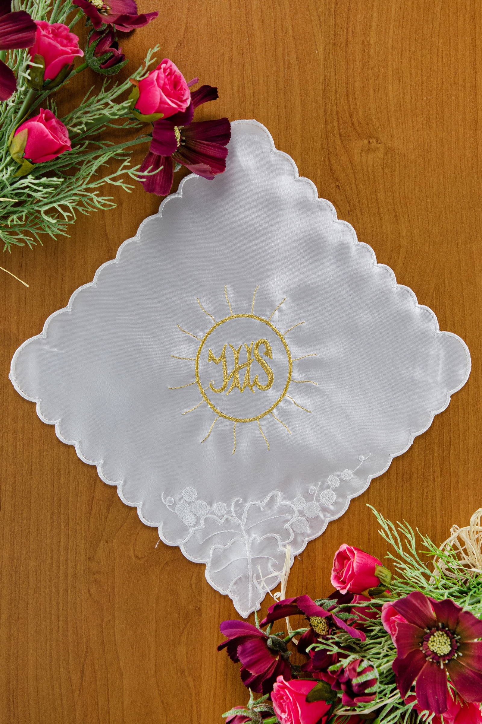 Embroidered communion handkerchief UK-CH5 Embroidered communion handkerchief UK-CH5 - obraz 0
