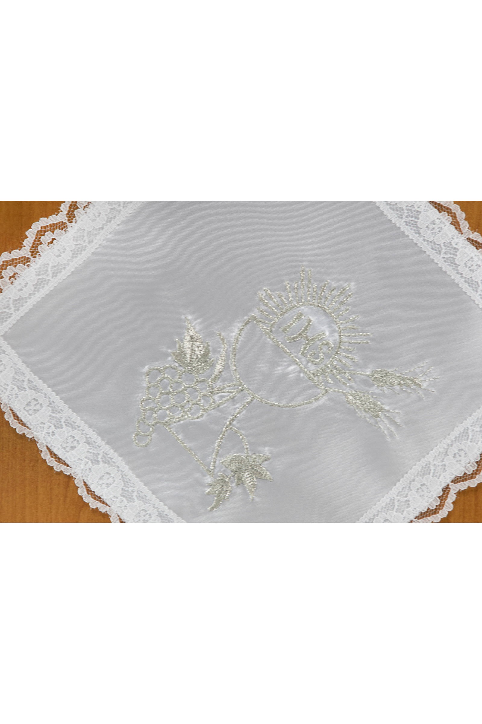 Embroidered communion handkerchief UK-CH11 Embroidered communion handkerchief UK-CH11 - obraz 2