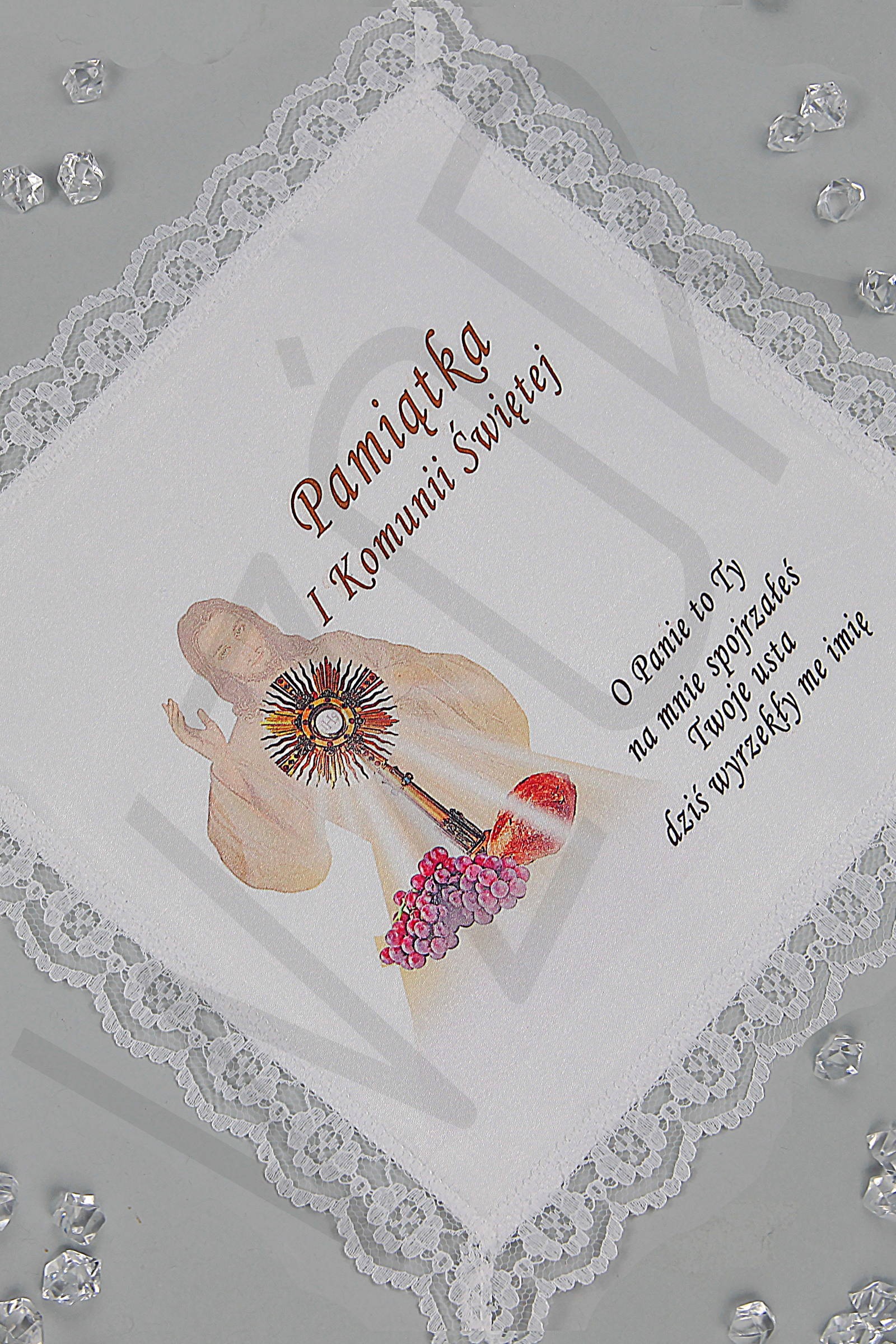 Communion handkerchief with graphic UK-CHG 7 Communion handkerchief with graphic UK-CHG 7 - obraz 0
