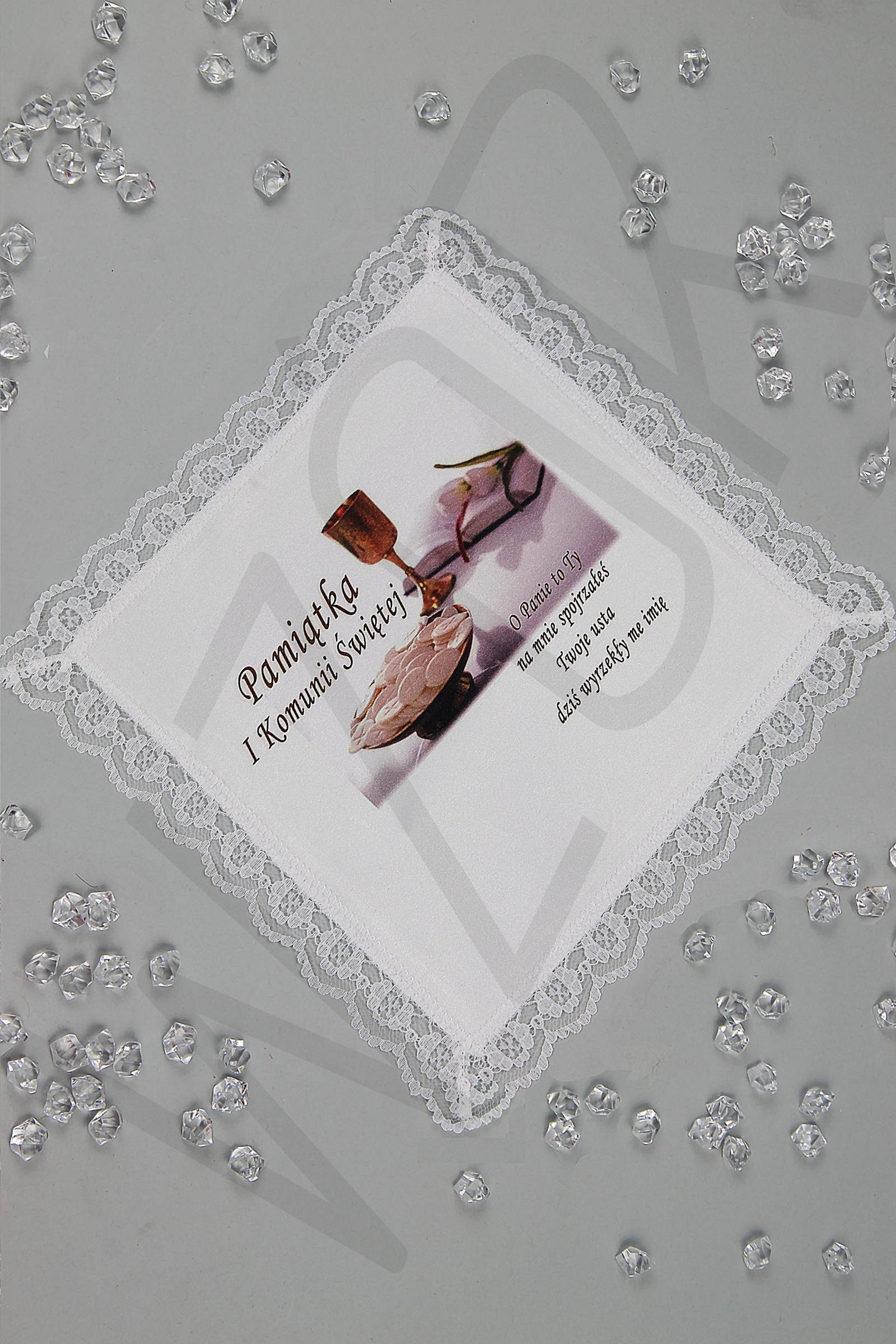 Communion handkerchief with graphic UK-CHG 9 Communion handkerchief with graphic UK-CHG 9 - obraz 1